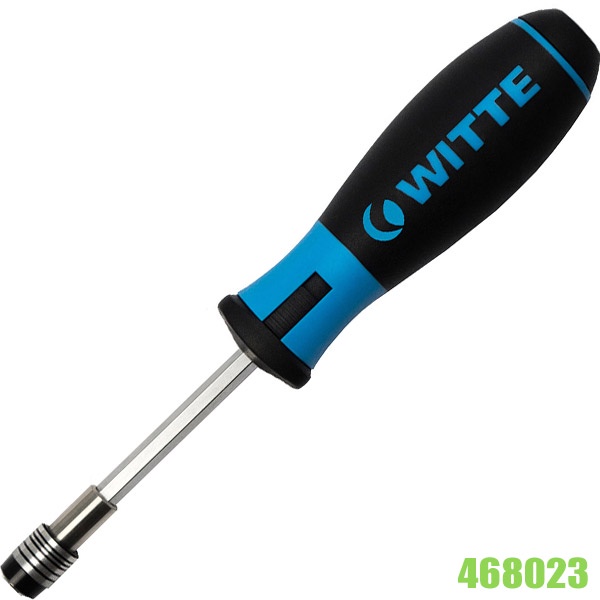 Tay vặn vít đa năng 6 mũi bake và hoa thị Pro-WITTE 468023 .Sản xuất tại Đức