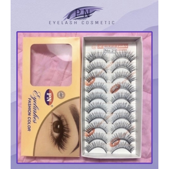 Lông Mi Giả Số 21 Hộp 10 Cặp MODEL 21 FASHION LASHES