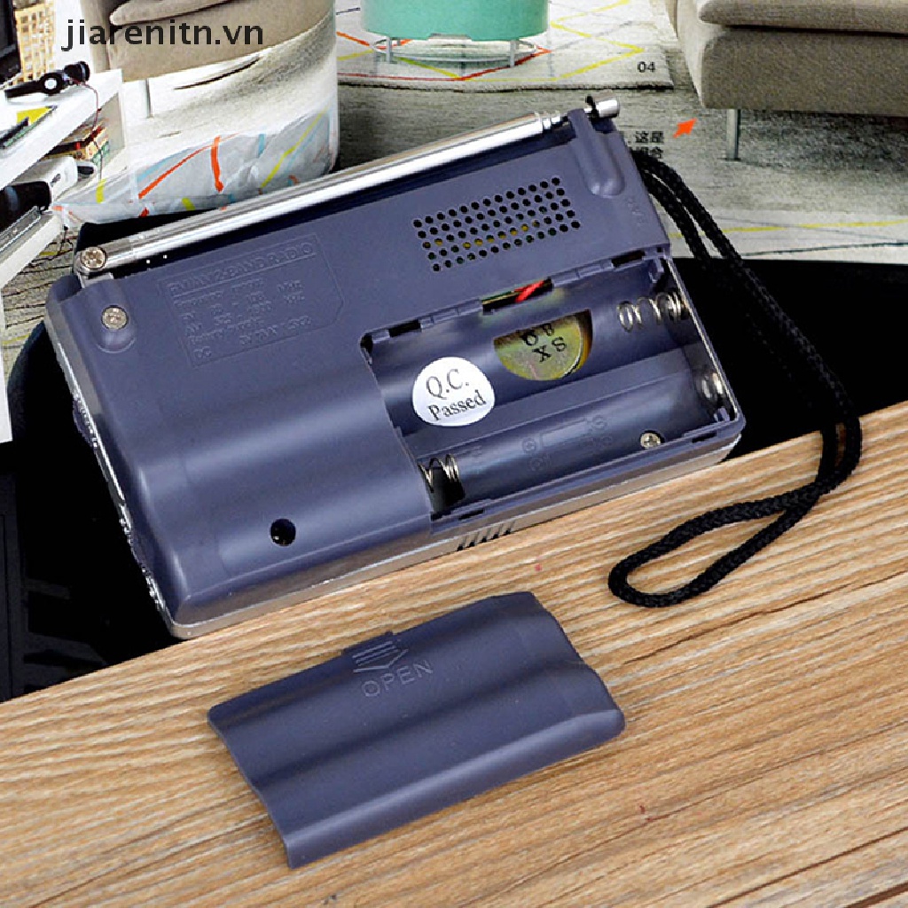 Đài Radio AM FM Mini Có Ăng Ten Thu Gọn Cho Hoạt Động Ngoài Trời