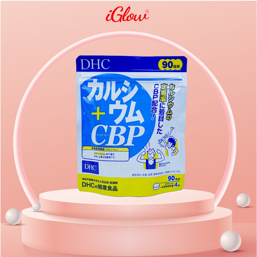 Viên uống Bổ sung Canxi DHC Calcium + CBP Nhật Bản