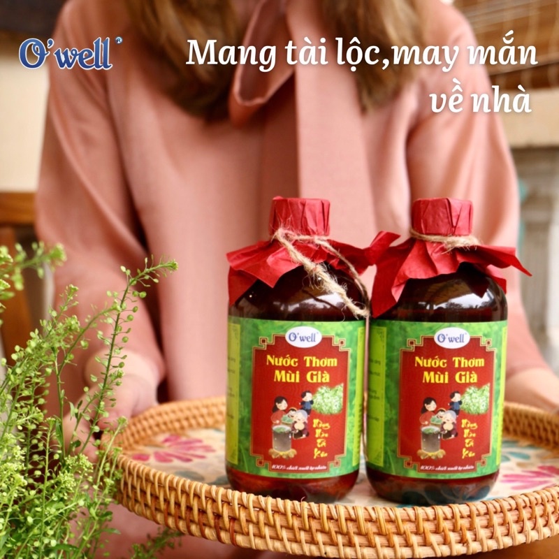 Nước lá mùi già O’Well, tắm, xông hơi, lau ban thờ ngày Tết
