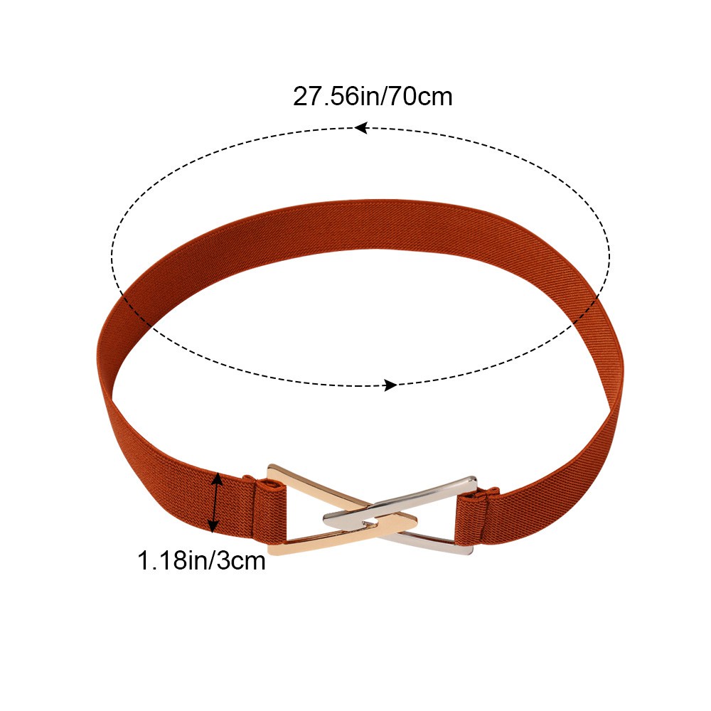Thắt Lưng Khóa Tam Giác Co Giãn Thời Trang GM028