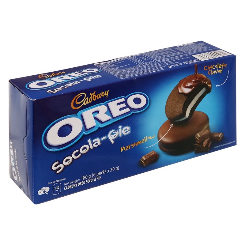 Bánh Oreo socola-pie hộp 180g