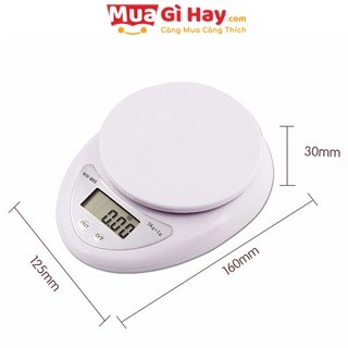 Cân Tiểu Ly 5kg (Định Lượng)