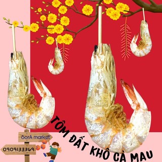 Tôm khô đất nguyên vỏ Cà Mau