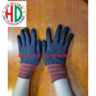 Sản phẩm găng tay nbr xuất hàn phủ sơn 1 mặt giá 12.000/ đôi