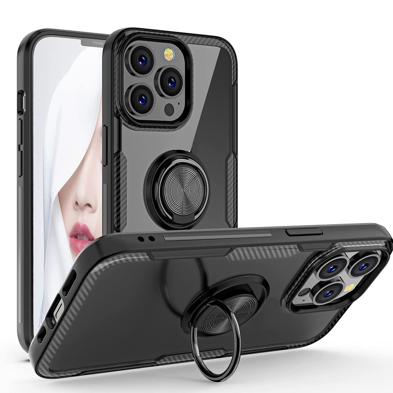 Casing For iPhone XS Max XS XR X 6 6S 7 8 Plus 14 Pro Max 14 Plus 13 Luxury Stand Holder Magnetic Ring Phone Case Ốp lưng có nhẫn nam châm đỡ điện