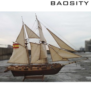 Mô hình thuyền buồm bằng gỗ tỉ lệ 1/100