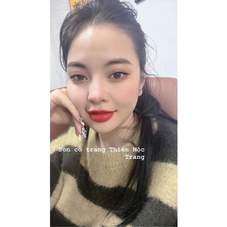 Son handmade Thiên Mộc Trang 100% thiên nhiên an toàn tặng kèm cọ