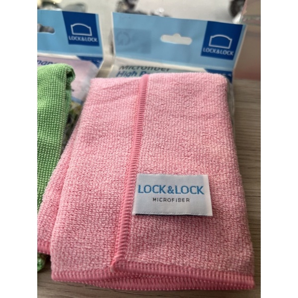 Khăn Lau Chùi Welcron Multipurpose Lock&Lock WEL009P/ WEL010G/ WEL030B - có phân loại màu