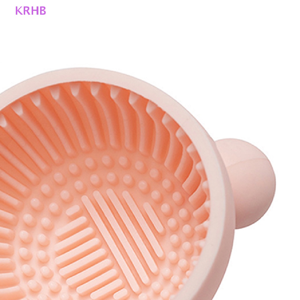 1 Miếng Silicone Vệ Sinh Cọ Trang Điểm Mới