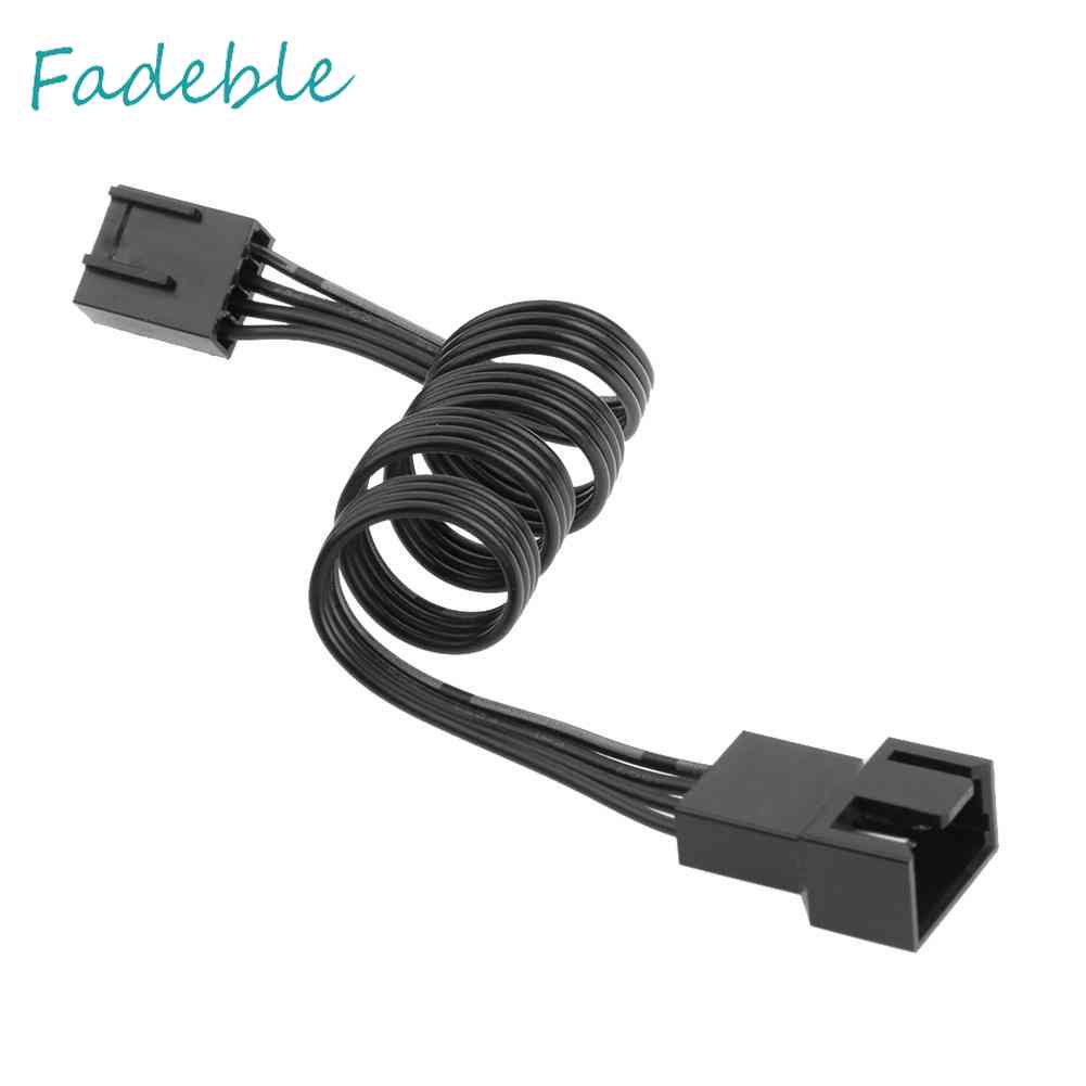 Cáp Nối Dài Bo Mạch Chủ 4Pin Cái Sang PWM Quạt 4Pin Đực 25cm