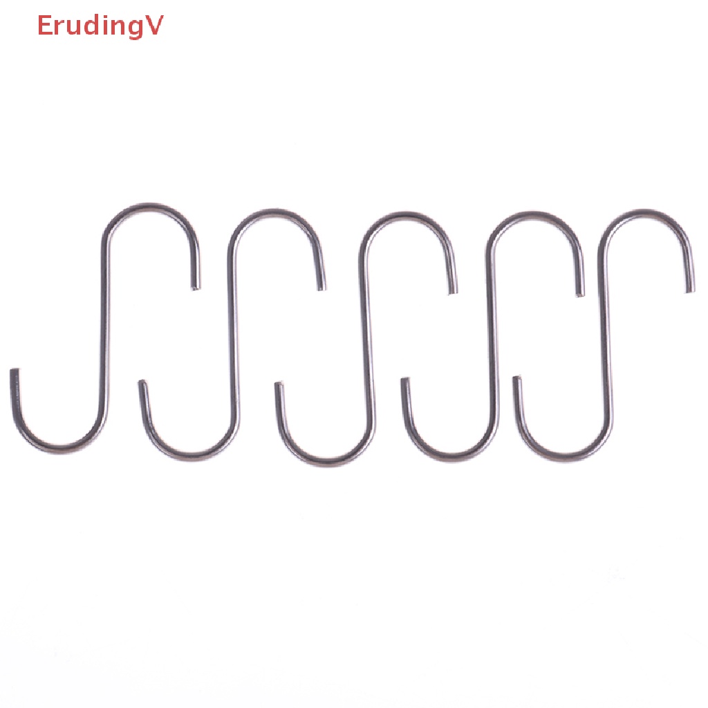 Bộ 5 Móc Treo Đồ Hình Chữ S Bằng Kim Loại Chống Gỉ Tiện Dụng