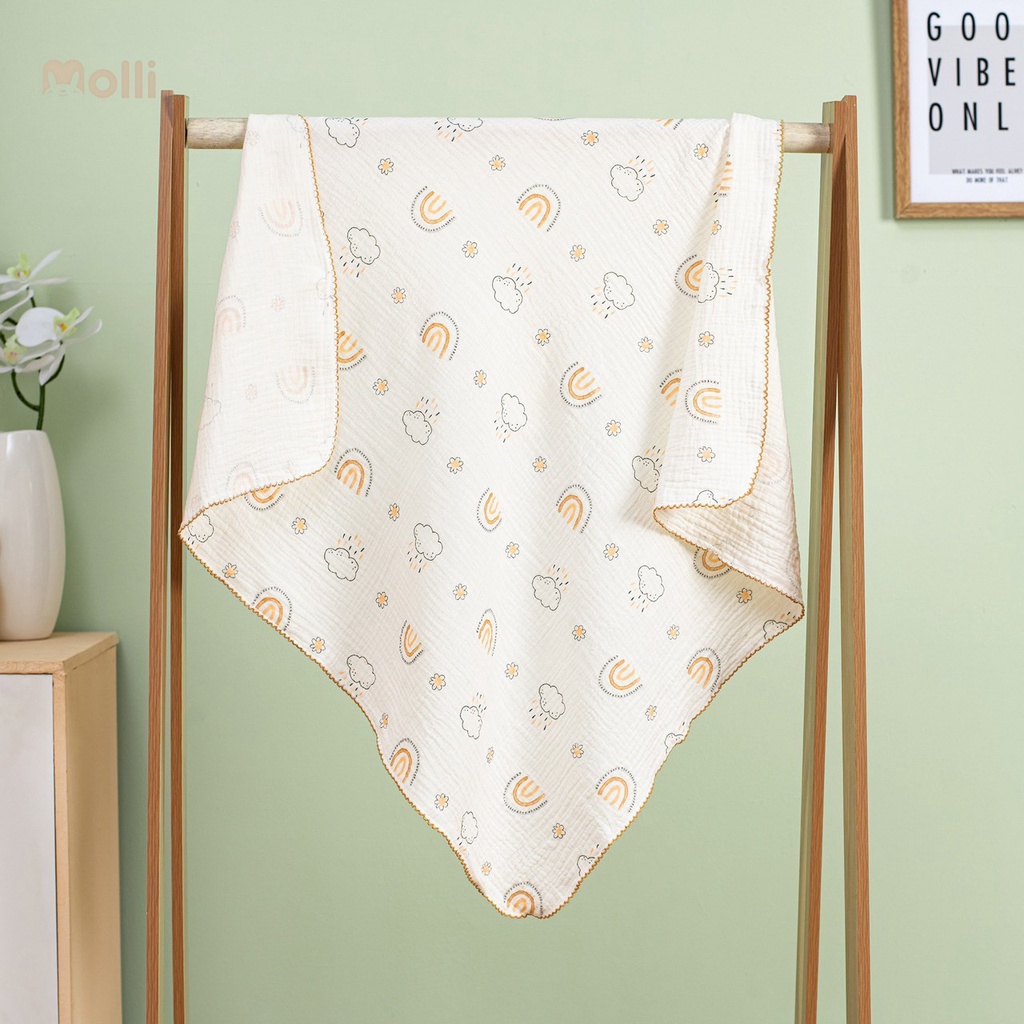 Khăn Tắm Xô Sợi Tre Đa Năng Oganic Molli- Hàng Made In Việt Nam