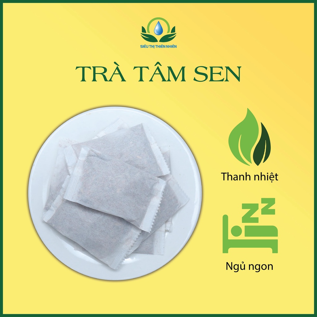 Trà an thần Mộc sắc hỗ trợ mất ngủ hộp 30 túi lọc 3gram - Siêu thị thiên nhiên