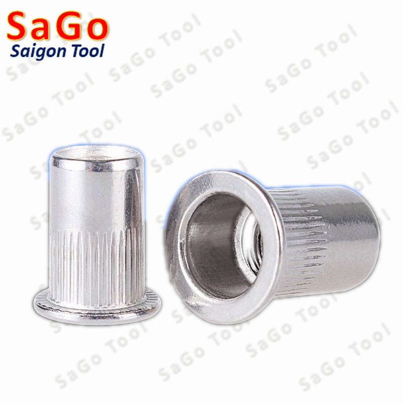 Tán ecu rút inox 304 size M3 M4 M5 M6 M8 M10 loại tốt
