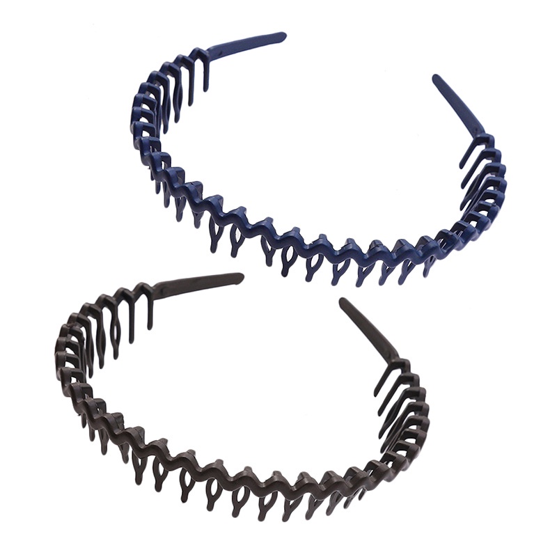 Băng Đô Cài Tóc Gợn Sóng Kèm Răng Lược Rửa Mặt JP5