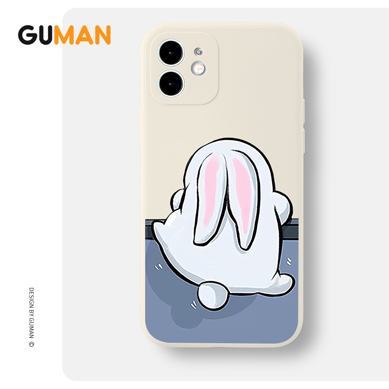Ốp lưng GUMAN mềm nam nữ cặp đôi dễ thương đẹp cho iPhone 14 13 12 11 Pro Max SE 2020 X XR XS 8 7 6S 6 Plus kute XYB1255