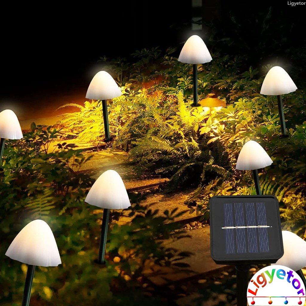 Bộ Sản Phẩm Dây Đèn LED Trang Trí 3.5M / 10 Bóng Hình Cây Nấm