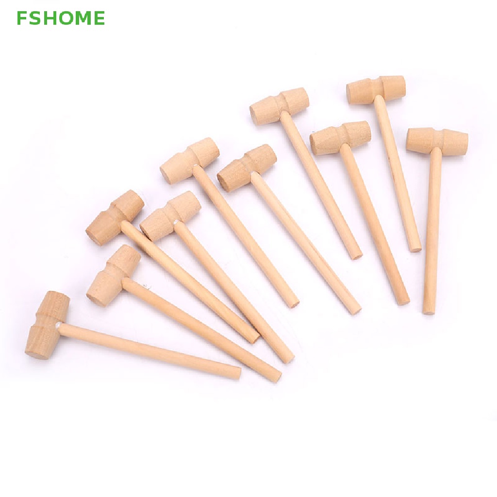 Set 10 Búa Gỗ Đồ Chơi Mini Cho Bé
