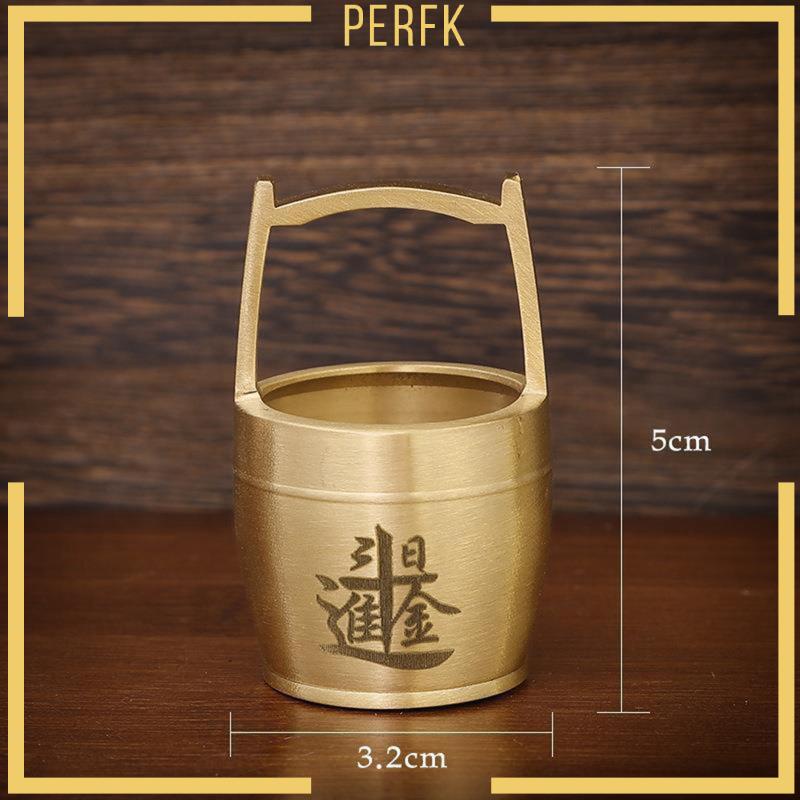 Hũ Kho Báu Trụ Bình Lọ Hoa Trang Trí May Mắn Cho Đám Cưới Năm Mới Xô Bằng Đồng Nguyên Chất Vàng Trang Trí Không Thỏi May Mắn Tài Lộc Thủ Công Phong Thủy Trang Trí Máy Tính Để Bàn Tại Nhà Quà Tặng