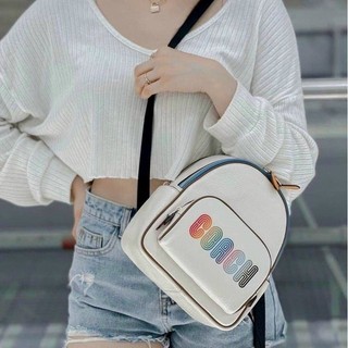 Balo mini Coach court Backpack mini unisex