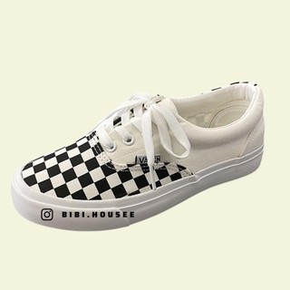 Giày thể thao slip on caro phong cách ulzzang nam nữ Hàn Quốc năng động hot trend 2022 đơn giản S71 giá rẻ học sinh