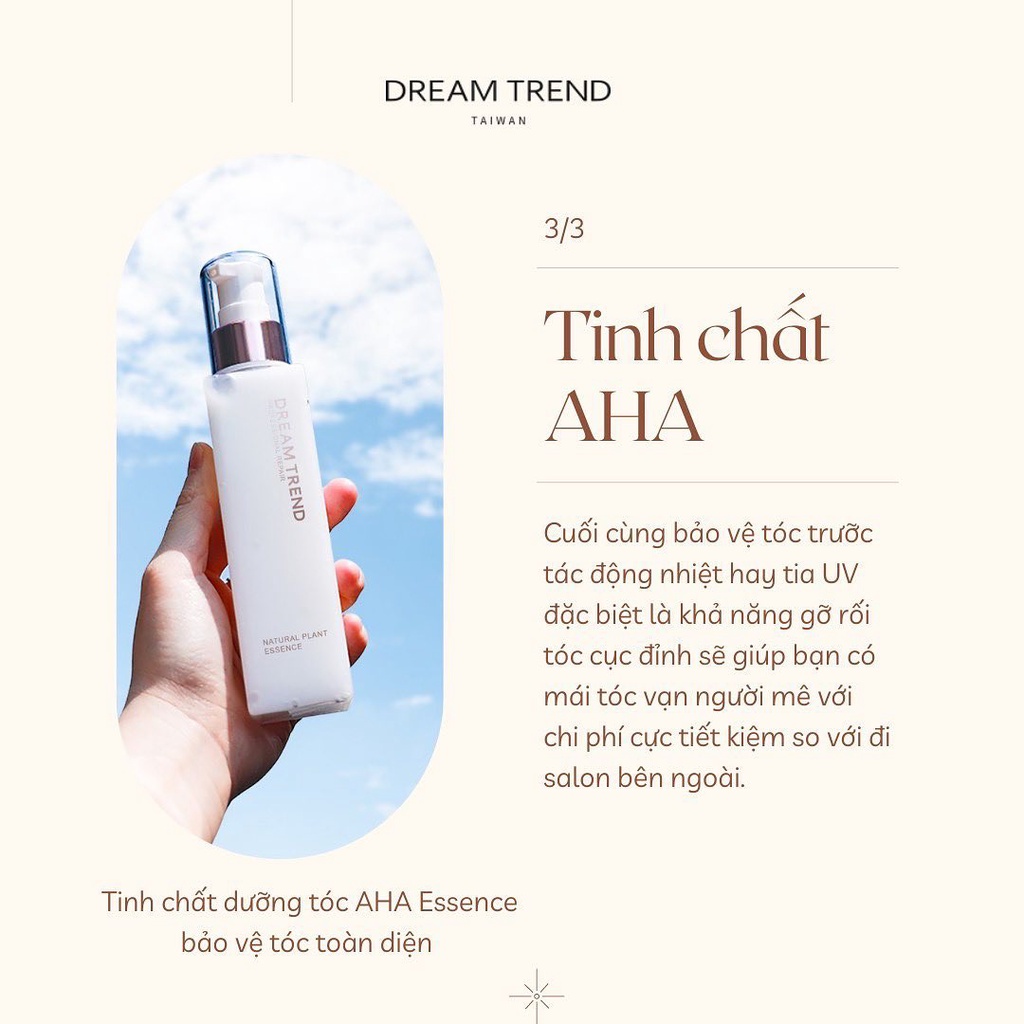 Combo Dưỡng Tóc Intensive Moisture Treatment + Essence Dưỡng Tóc AHA Dream Trend