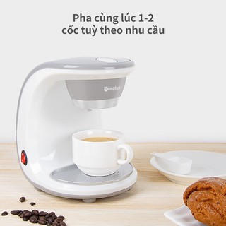 Simplus Máy Pha Cà Phê Mini Tự KFJH006 Động Kiểu Mỹ Pha Nhỏ Giọt Máy Pha Trà Bình Pha Cà Phê