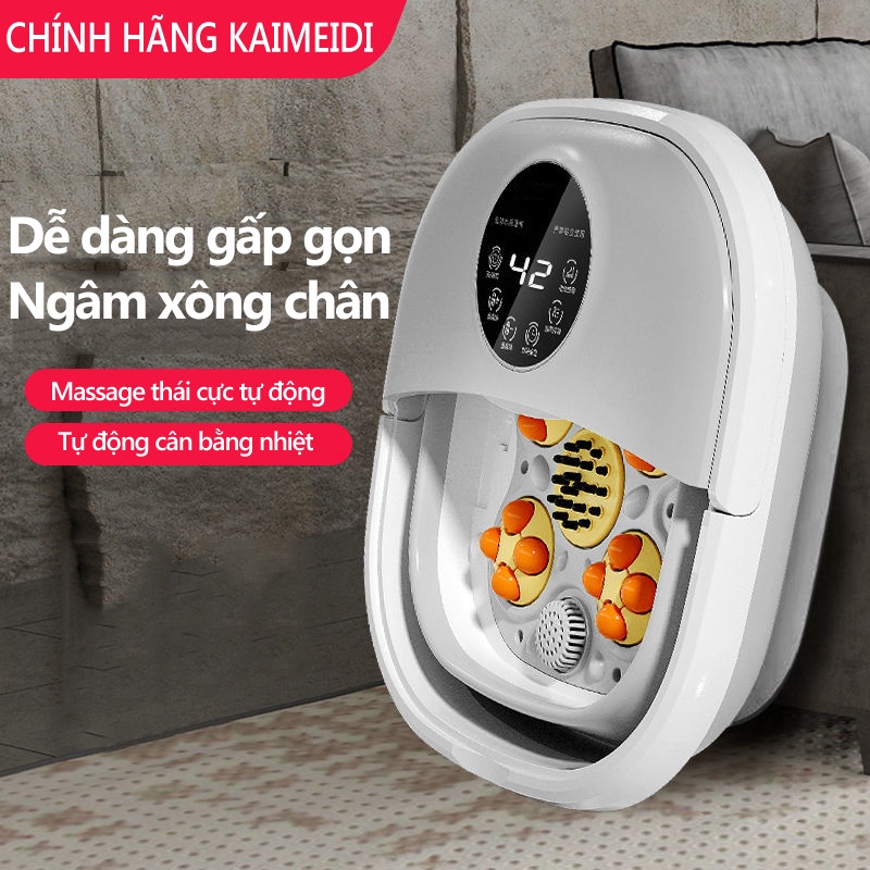 Máy ngâm chân KAIMEIDI massage chân có thể gấp gọn ngâm chân cân bằng nhiệt tiện lợi gọn nhẹ KM-788 FU223