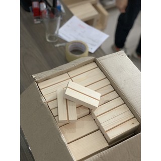 Đế gỗ kẹp menu, đế gỗ làm kệ menu - Vinaoffice