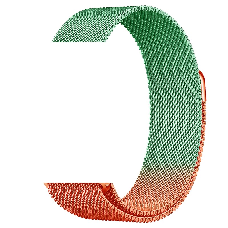 Dây Đeo Inox Khóa Nam Châm Màu Gradient Cho Đồng Hồ Thông Minh Apple Watch 38mm 40mm 42mm 44mm 41mm 45mm 49mm 1 2 3 4 5 6 7 8 ultra se