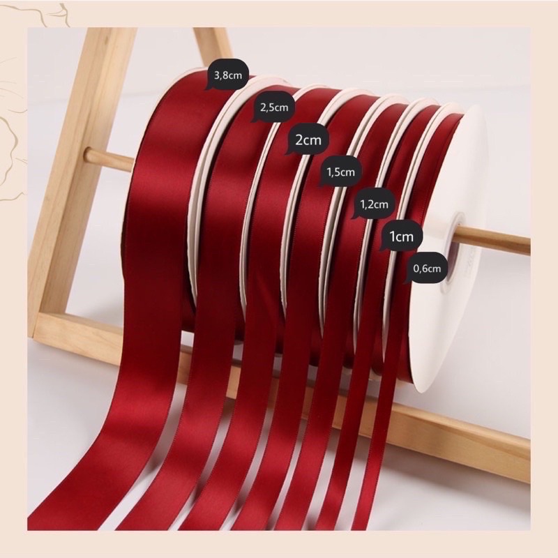 Ruy băng lẻ mét các loại