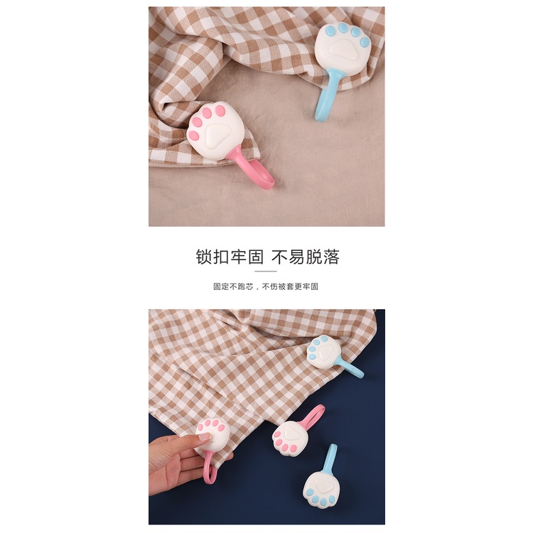 Kẹp Nhựa Chống Trượt Chăn Bông Cố Định Ga Giường Tiện Lợi