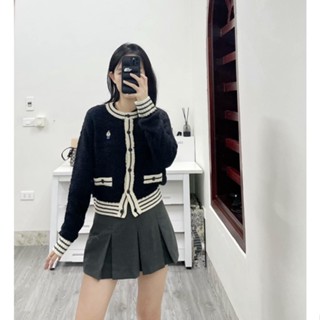 Áo Cardigan Whoau dáng ngắn Chính Hãng
