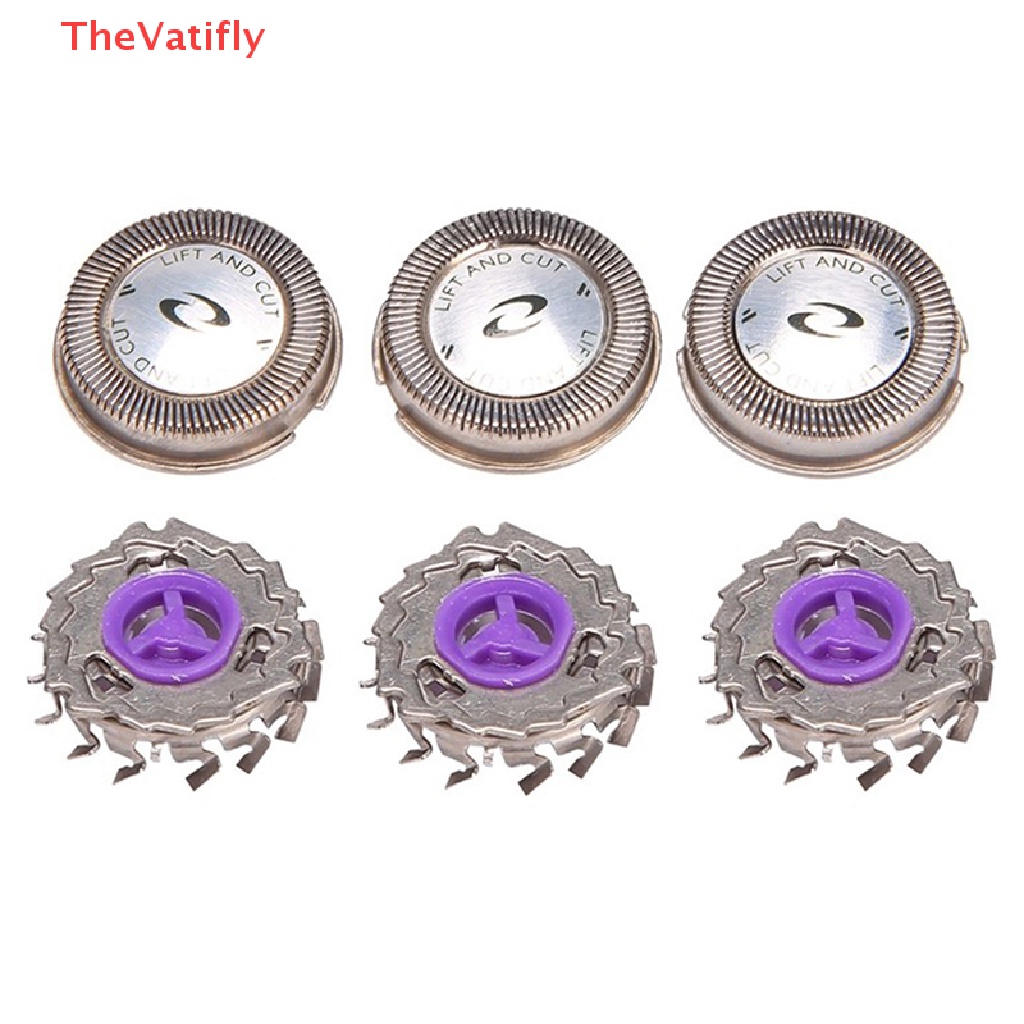 Set 3 Đầu Dao Cạo Râu Thay Thế Cho Norelco HQ HS HP Series HQ3 HQ4 HQ56 HQ55 HQ300 HQ6 HQ916