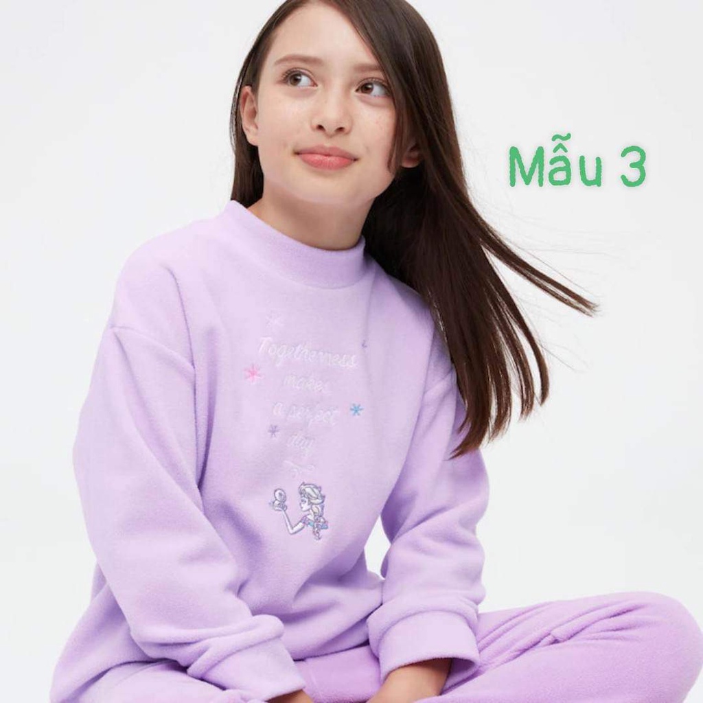 Bộ lông cừu KIDS Disney Collection  Uniqlo tag Nhật