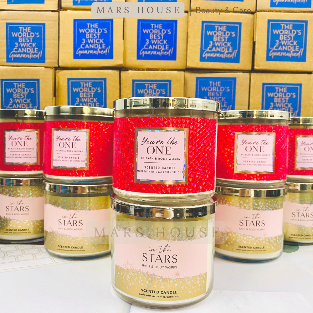 Nến Thơm 3 Bấc Bath & Body Works - 411g