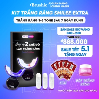 Bộ kit trắng răng tại nhà Smilee Extra, trắng răng từ 3