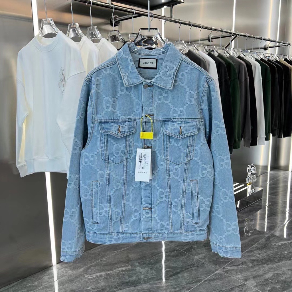 Áo khoác da Gucci - hàng cận Auth
