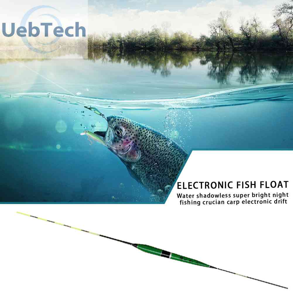 Phao Nổi Câu Cá Thông Minh Có Đèn Led Phát Sáng Thay Đổi Màu Độc Đáo