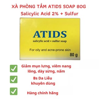 Xà phòng mụn lưng ATIDS SOAP 80g
