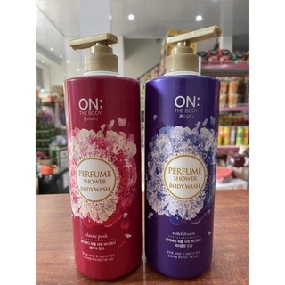 Sữa tắm ON THE BODY HƯƠNG NƯỚC HOA 1000G