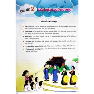 Sách Âm nhạc 6 - Cánh diều (bán kèm 1 vỉ 4 tẩy thỏ kem cute)