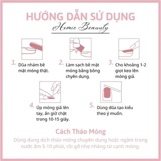 (Set 6 món ) Nailbox thiết kế bò sữa hot trend