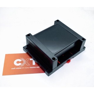 Hộp plc 115x90x40mm màu đen kuyết hai đầu