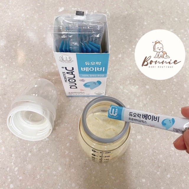 Men vi sinh DUOLAC ORGANIC Hàn Quốc giúp bé ăn ngon, tiêu hoá tốt