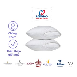Bảo vệ gối HANVICO chống ẩm, chống mùi, không tạo tiếng sột soạt