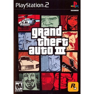 Combo 4 đĩa Grand Theft Auto-Đĩa game PS2