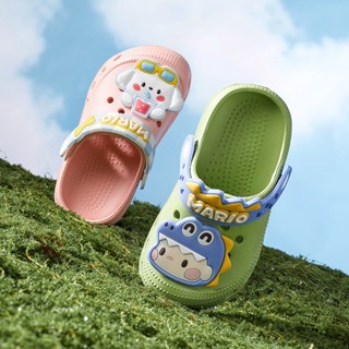 Cheerful mario dép crocs đi trong nhà chống trượt hình mario thời trang - ảnh sản phẩm 3